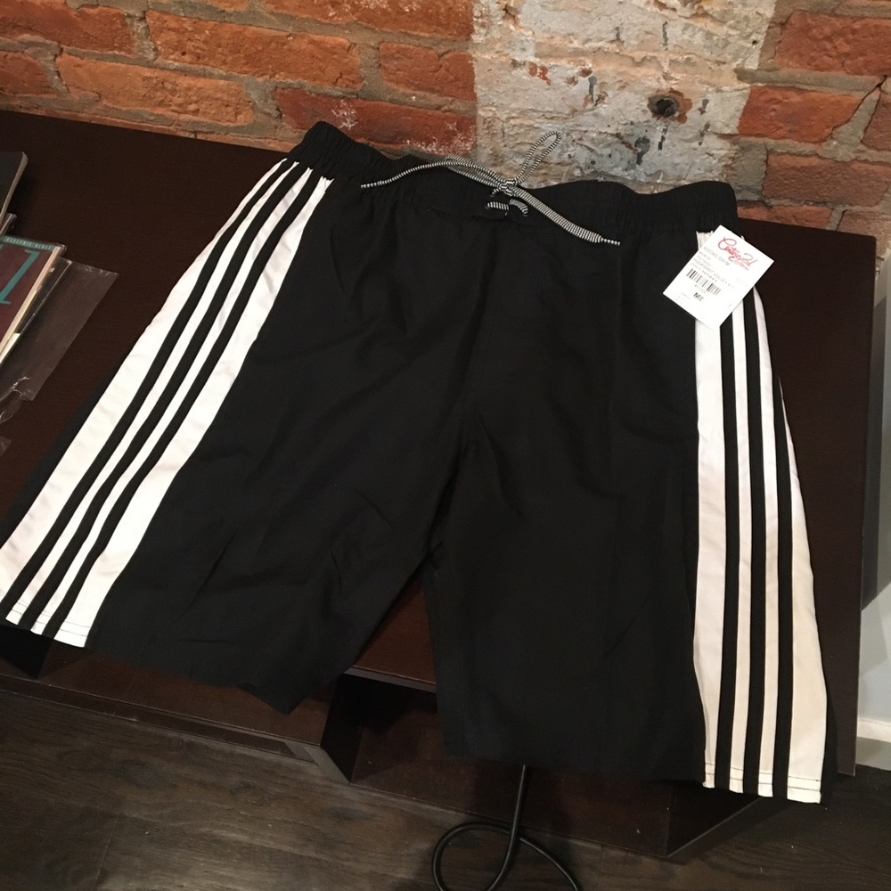 Adidas Hoopshot Logo 9” Swim Shorts